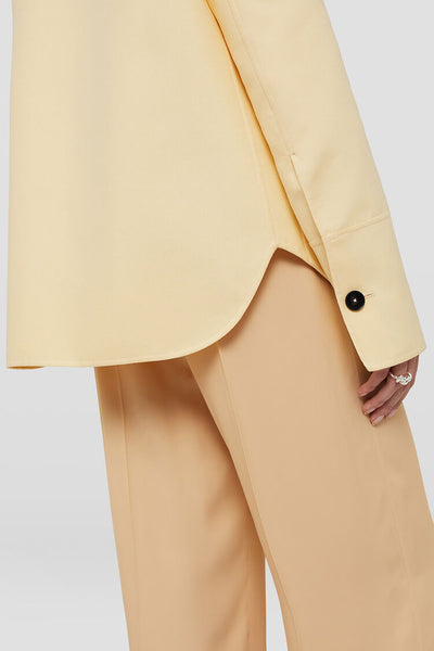 Doubleface splittable cotton overshirt / jacket