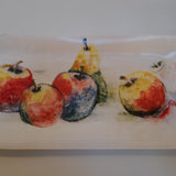 Judy Ross Rectangle Apples Platter