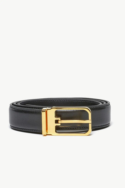 Giuliva-Heritage-Jerome-Slim-Belt-Black-Amarees