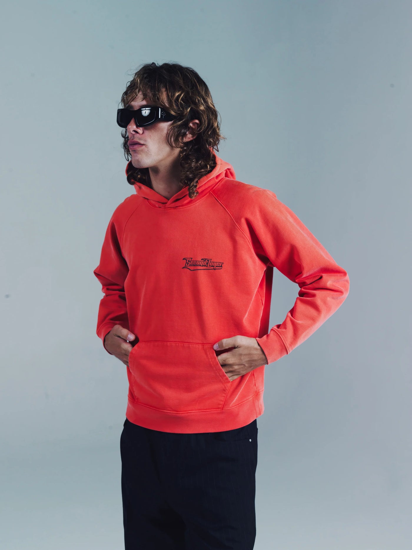 MINI MINI HOODIE | ORANGE