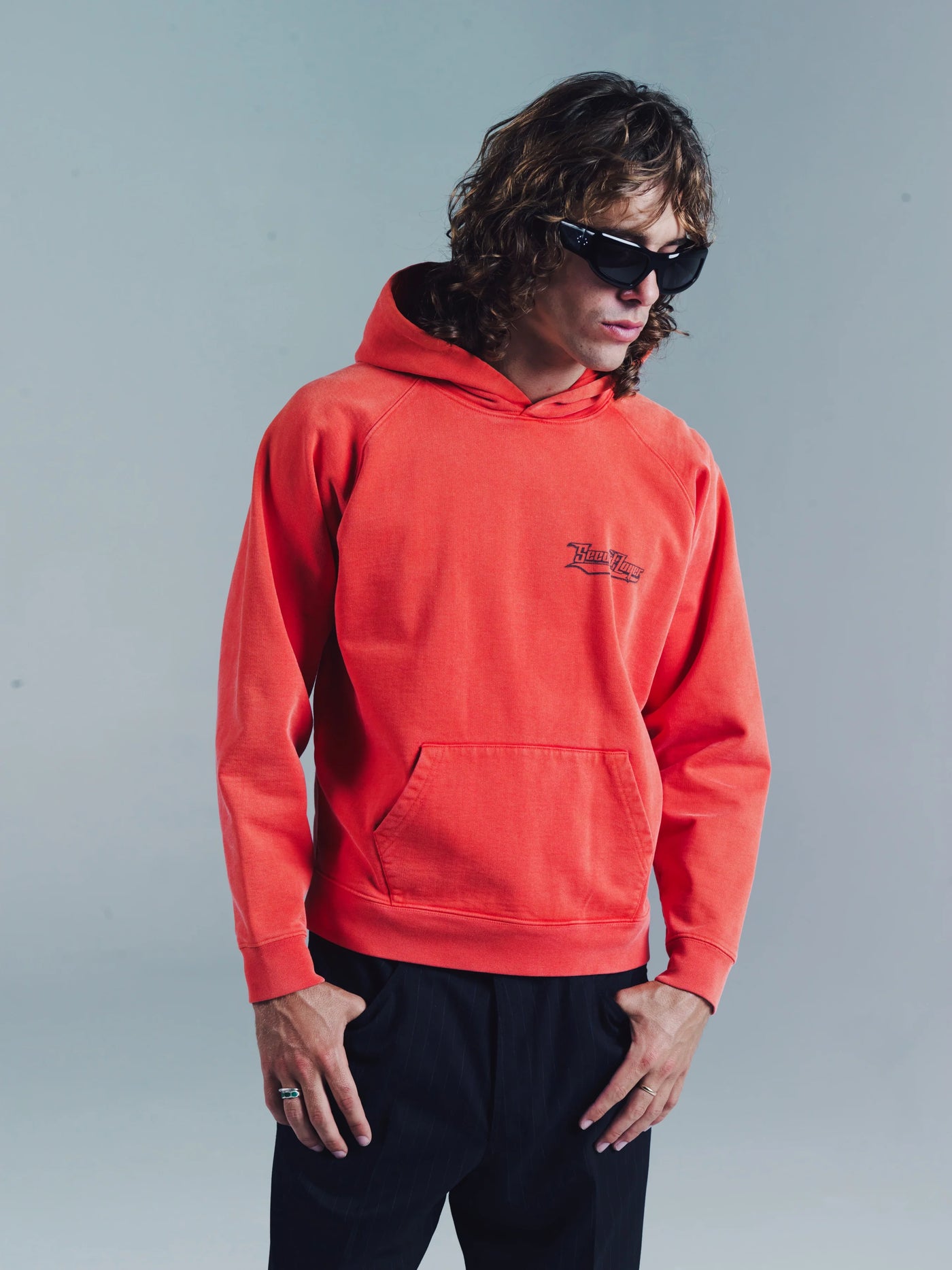 MINI MINI HOODIE | ORANGE
