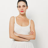 Louiza Babouryan Cotton Knit Cami