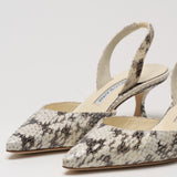 Manolo Blahnik Carolyne Gala Slingback Pump