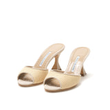 Manolo Blahnik Jadara Open Toe Mule