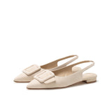 Manolo Blahnik Maylura Slingback Flat Pump