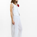 A Touch of Red Gilet