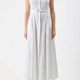 Gabriela Hearst Durand Pleated Shirtdress