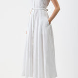 Gabriela Hearst Durand Pleated Shirtdress