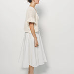 Ruffle Sleeve Cardigan XS / Cream