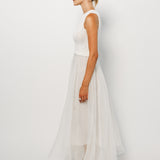 Louiza Babouryan Organza Dress