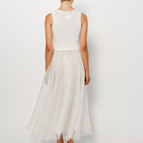 Louiza Babouryan Organza Dress
