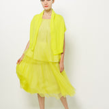 Louiza Babouryan Organza Skirt