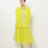 Louiza Babouryan Organza Skirt