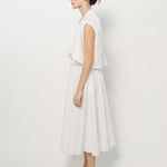 Louiza Babouryan Cotton Knit Cover Up XS / White
