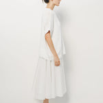 Louiza Babouryan Cotton Knit Top XS / White