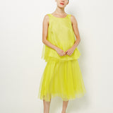 Louiza Babouryan Organza Top