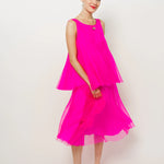Louiza Babouryan Organza Skirt XS / Pink