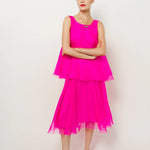 Louiza Babouryan Organza Skirt XS / Pink