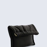 Louise Bag Small in leather in Black