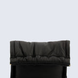 Louise Bag Small in leather in Black