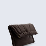 Louise Bag Small in leather Cacao