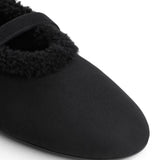 ALAIA La Ballerine Flat in Merino Shearling