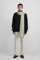 No 390 Lasso Scarf in Cream