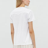 Massimo Alba Flores V-Neck T-Shirt