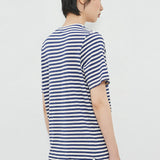 Massimo Alba Hydra Crewneck Stripe T-Shirt