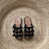 Louis Barthelemy Mouassine Sandal in Black