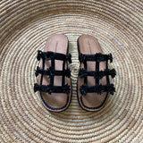 Louis Barthelemy Mouassine Sandal in Black
