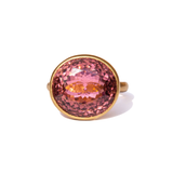 Marie-Hélène De Taillac 22K YG Pink Tourmaline Princess Ring
