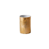 Astier de Villatte Conserve Vase Mini with Gold Exterior