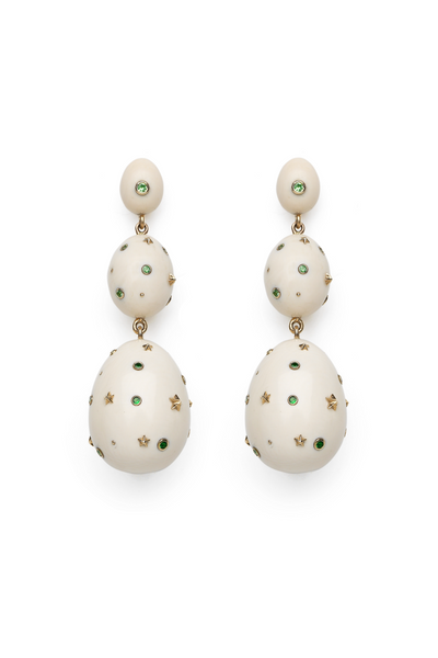 Mammoth Egg Earrings