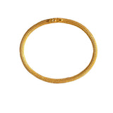 Marie-Helene de Taillac 18K YG 4mm Serafa Bracelet on white background