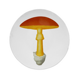 Astier de Villatte Medium Agaric Yellow and Orange Plate