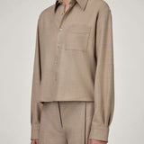 ORIANE The Crop Shirt