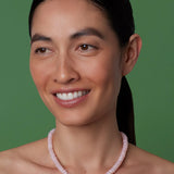 Irene Neuwirth Pink Opal Beaded Candy Necklace