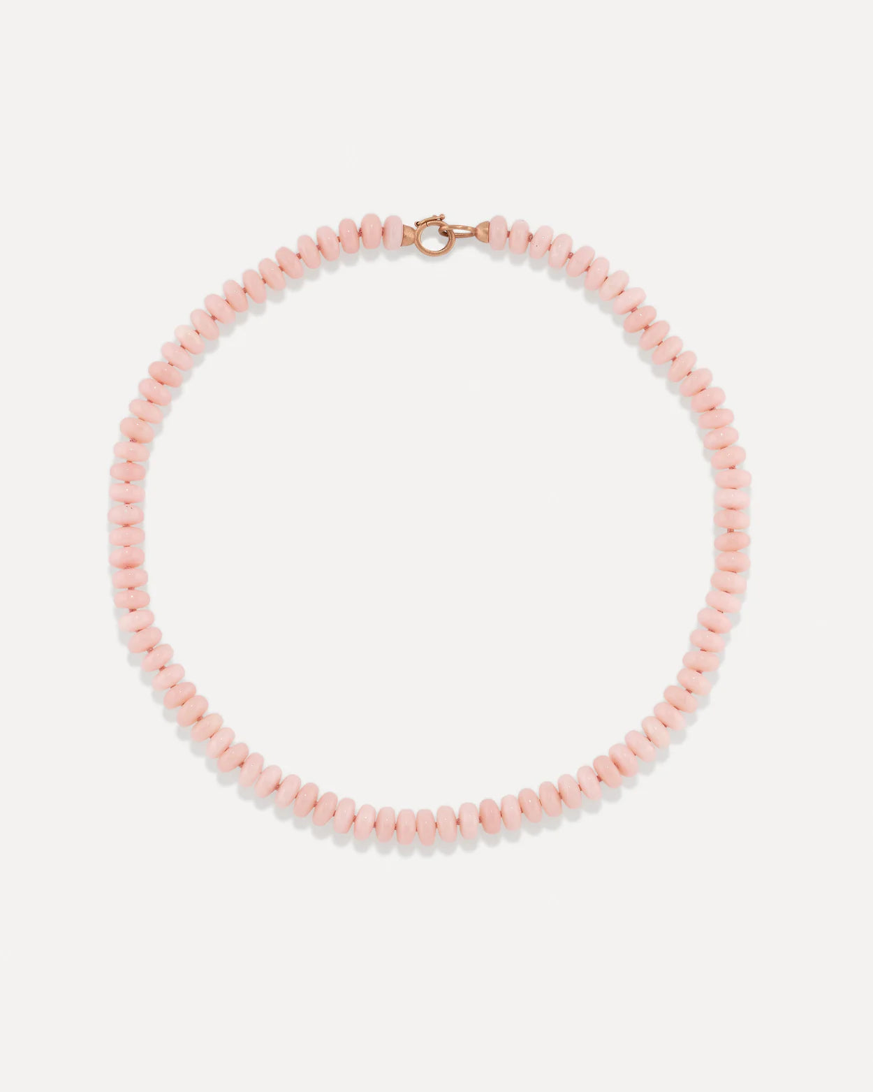 Pink Opal Beaded Candy Necklace