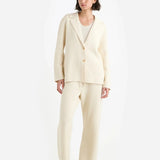 The Elder Statesman Nora Lite Knit Blazer