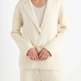 The Elder Statesman Nora Lite Knit Blazer