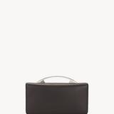 The Row Nia in Dark Brown Leather