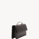 The Row Nia in Dark Brown Leather
