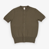 Extreme Cashmere No 399 Flyer Cardigan in Army
