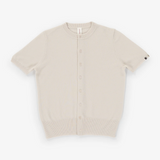 Extreme Cashmere No 399 Flyer Cardigan in Chalk
