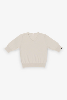 No 400 Mel Sweater in Chalk