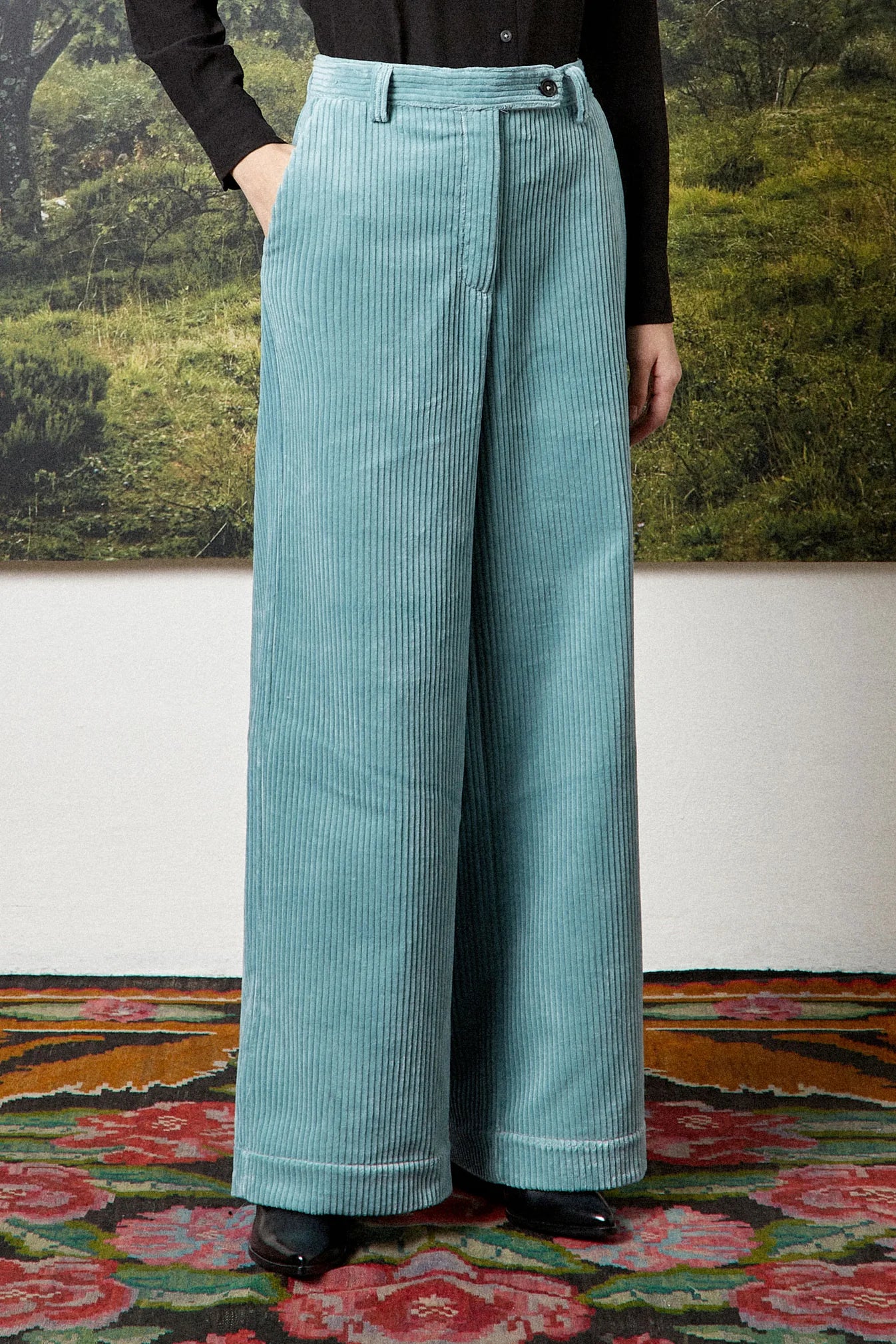 Lamia Wide Leg Trousers