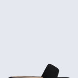 Garnier padded slides in satin fabric