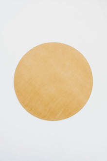 Round Cuoio Set of 4 Placemats