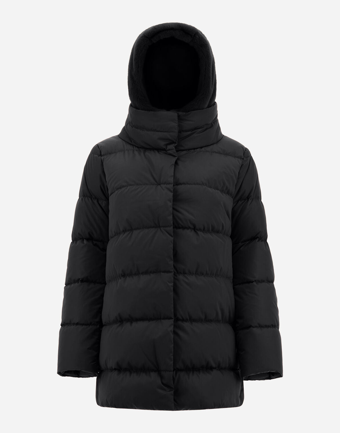 Hooded Quilted Coat